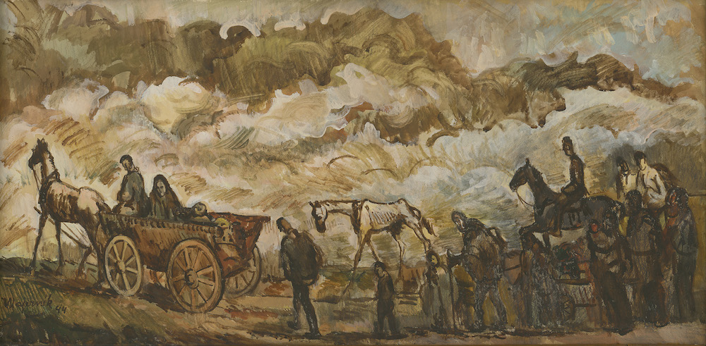 Utečenci. 1942. SNG, Bratislava Utečenci. 1942. SNG, Bratislava