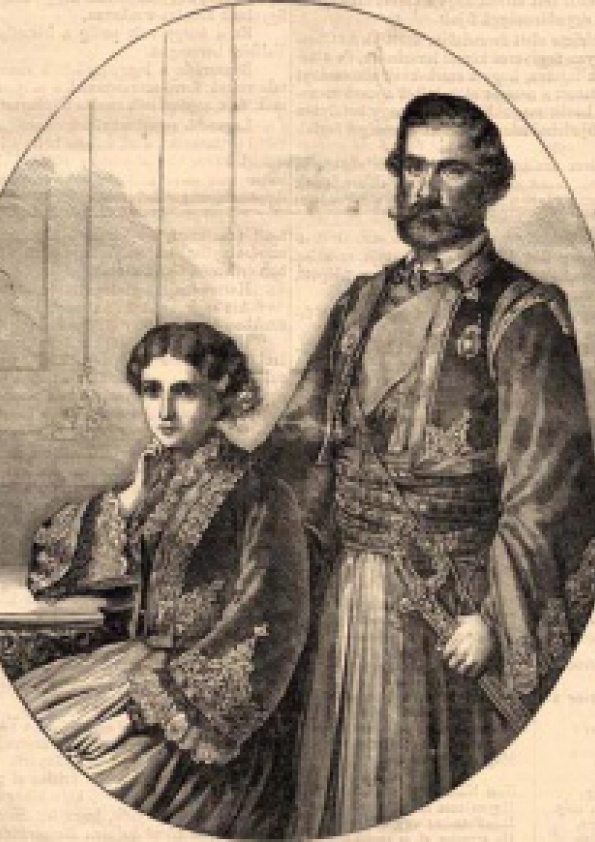 Mihailo Obrenović Júlia Hunyady de Kéthely CITYLIFE